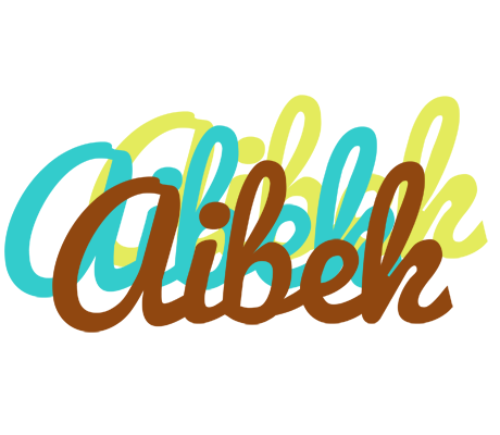 Aibek cupcake logo