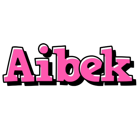 Aibek girlish logo