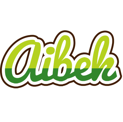 Aibek golfing logo