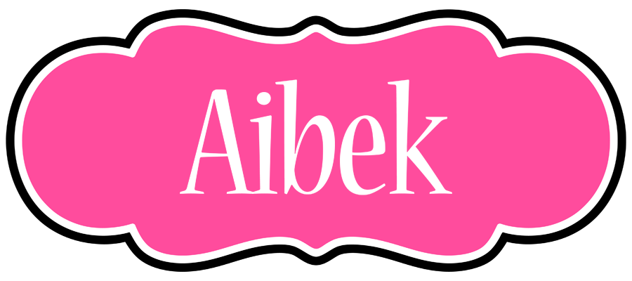 Aibek invitation logo