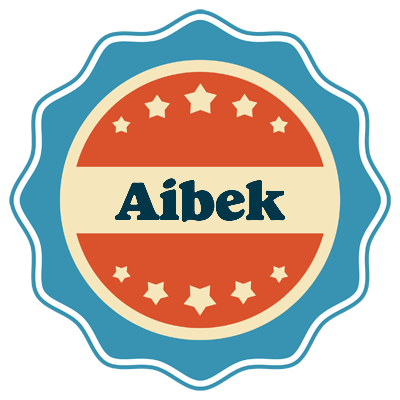 Aibek labels logo
