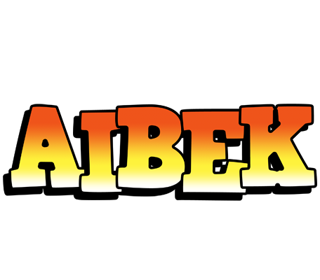 Aibek sunset logo