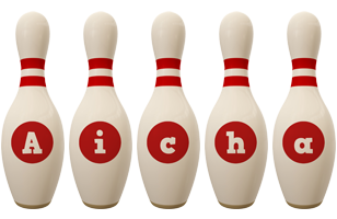 Aicha bowling-pin logo