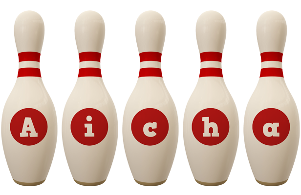 Aicha bowling-pin logo