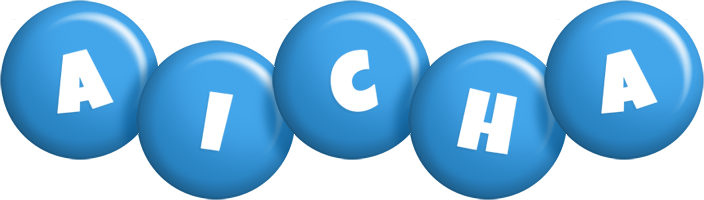 Aicha candy-blue logo