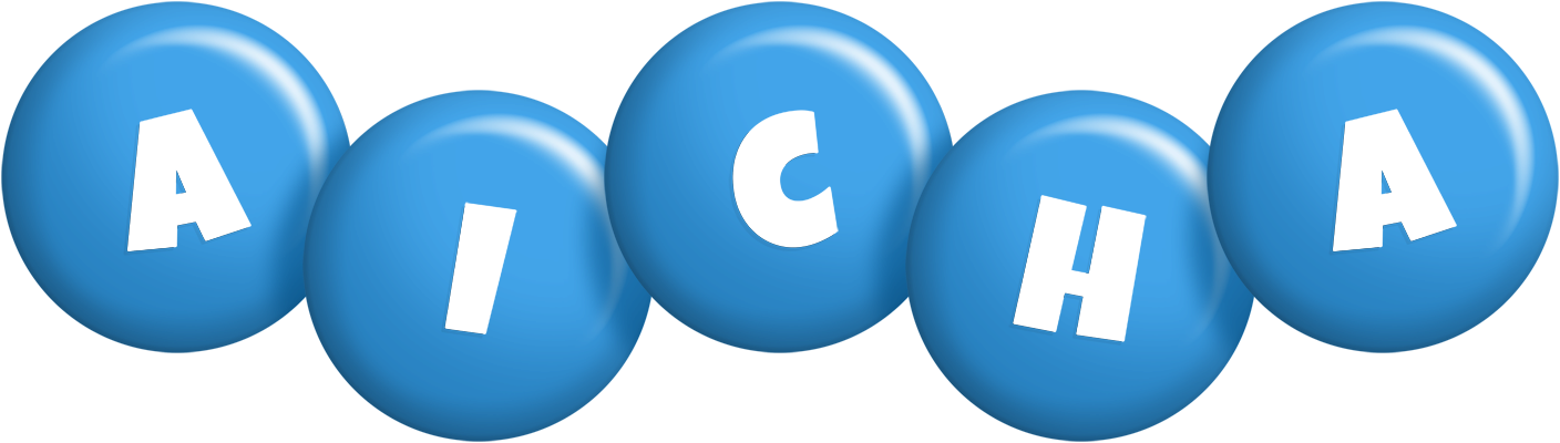 Aicha candy-blue logo