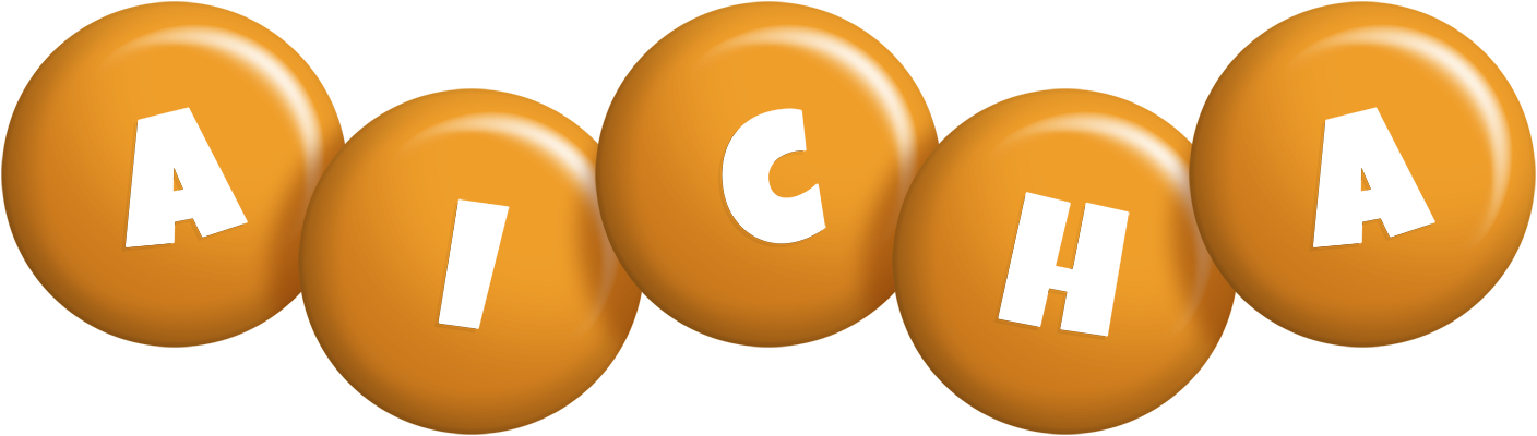 Aicha candy-orange logo