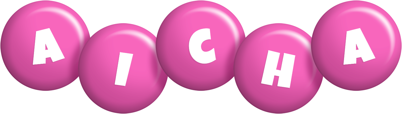 Aicha candy-pink logo