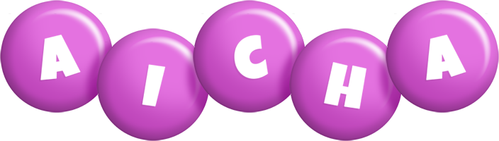 Aicha candy-purple logo