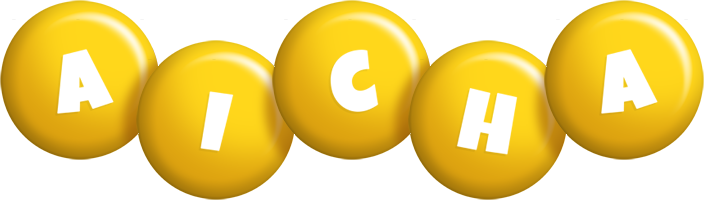 Aicha candy-yellow logo