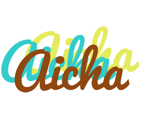 Aicha cupcake logo