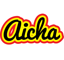Aicha flaming logo