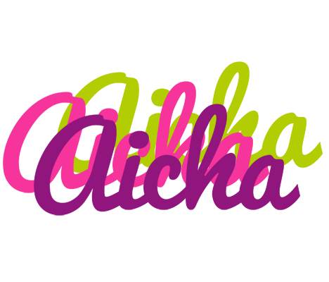 Aicha flowers logo