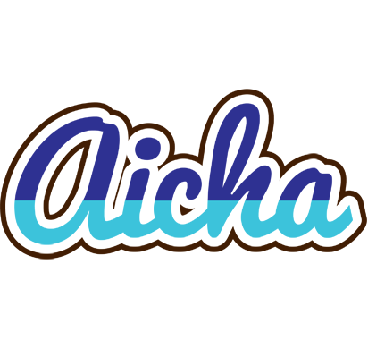 Aicha raining logo
