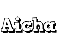 Aicha snowing logo