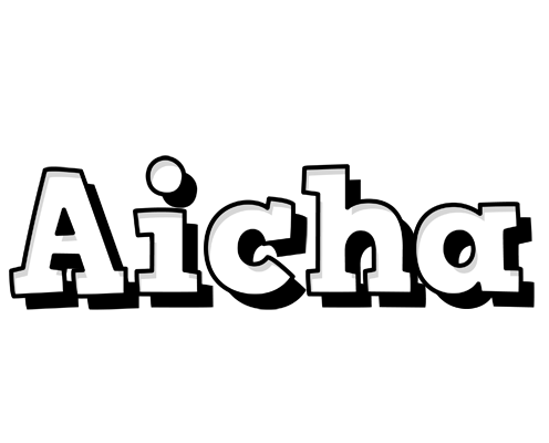 Aicha snowing logo