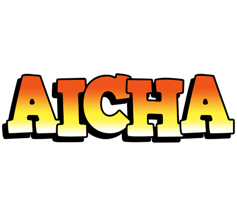 Aicha sunset logo