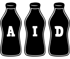 Aid bottle logo