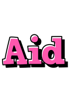 Aid girlish logo