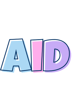 Aid pastel logo