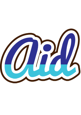 Aid raining logo