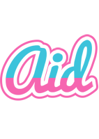 Aid woman logo