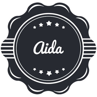 Aida badge logo