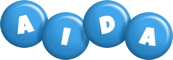 Aida candy-blue logo