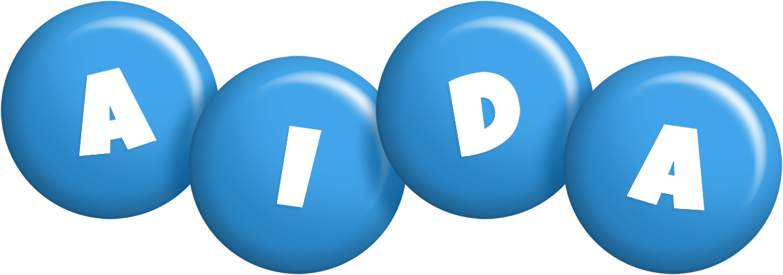 Aida candy-blue logo