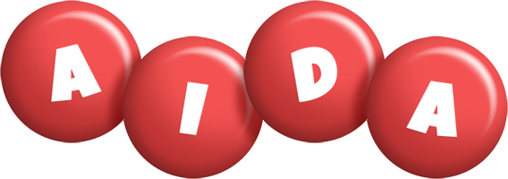 Aida candy-red logo