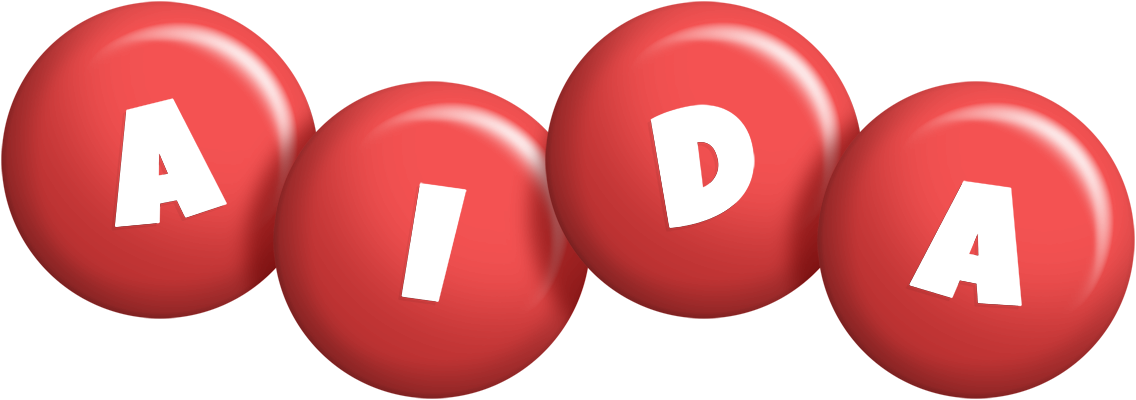 Aida candy-red logo