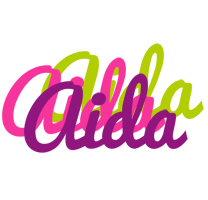 Aida flowers logo