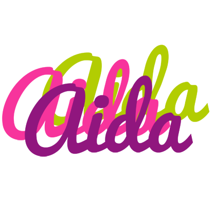 Aida flowers logo