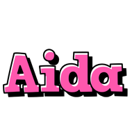 Aida girlish logo