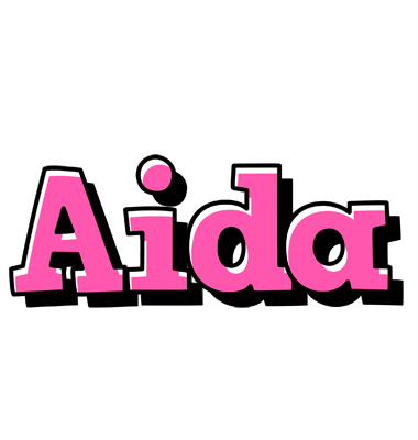 Aida girlish logo