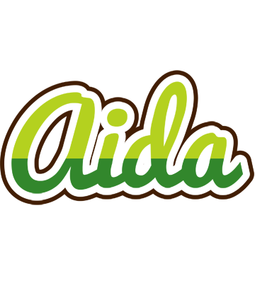 Aida golfing logo