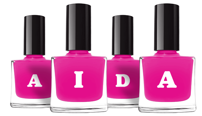 Aida nails logo