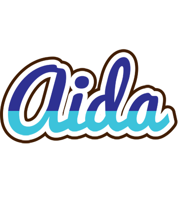 Aida raining logo