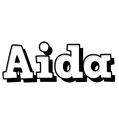 Aida snowing logo
