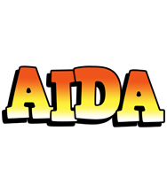 Aida sunset logo