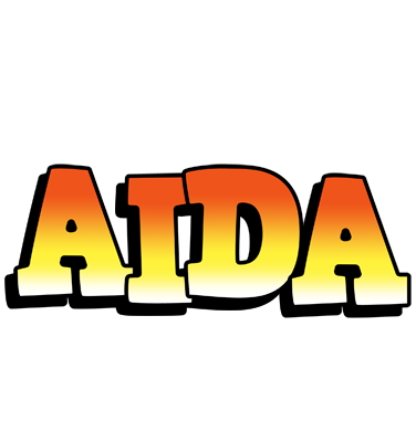Aida sunset logo