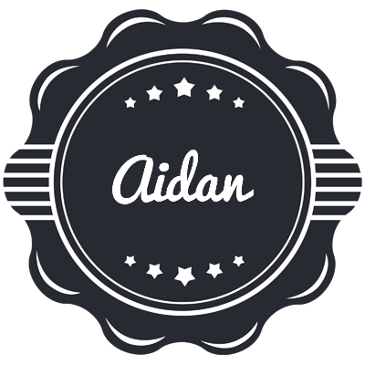 Aidan badge logo