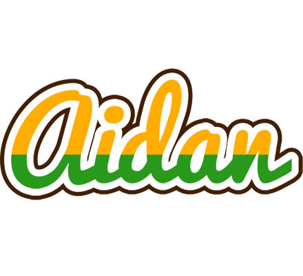 Aidan banana logo