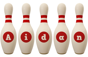 Aidan bowling-pin logo