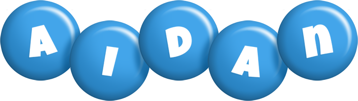 Aidan candy-blue logo
