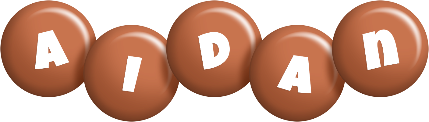 Aidan candy-brown logo