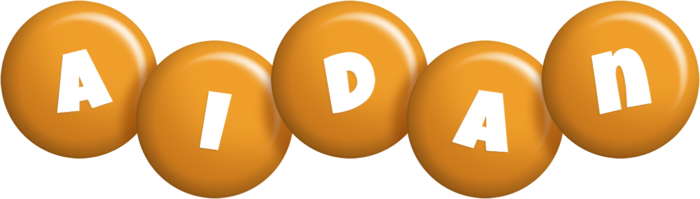 Aidan candy-orange logo