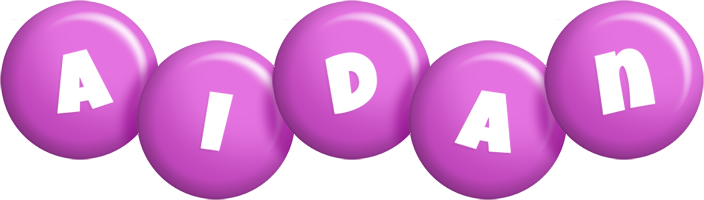 Aidan candy-purple logo