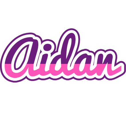 Aidan cheerful logo