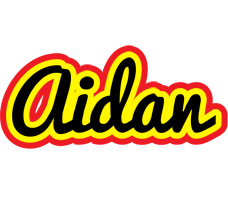 Aidan flaming logo